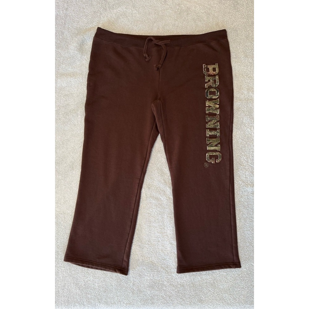 SALE‎ - 3/$25 Browning For Her Women's Brown & Camouflage Sweatpants Size XL